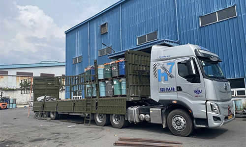 Vận chuyển vật tư xây dựng, hàng công trình và nhà xưởng